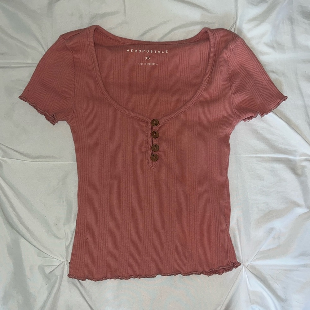 pink baby tee shirt